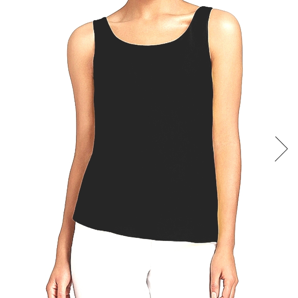 NWT 100% Silk Lafayette 148 Matte silk Bias Cut Tank